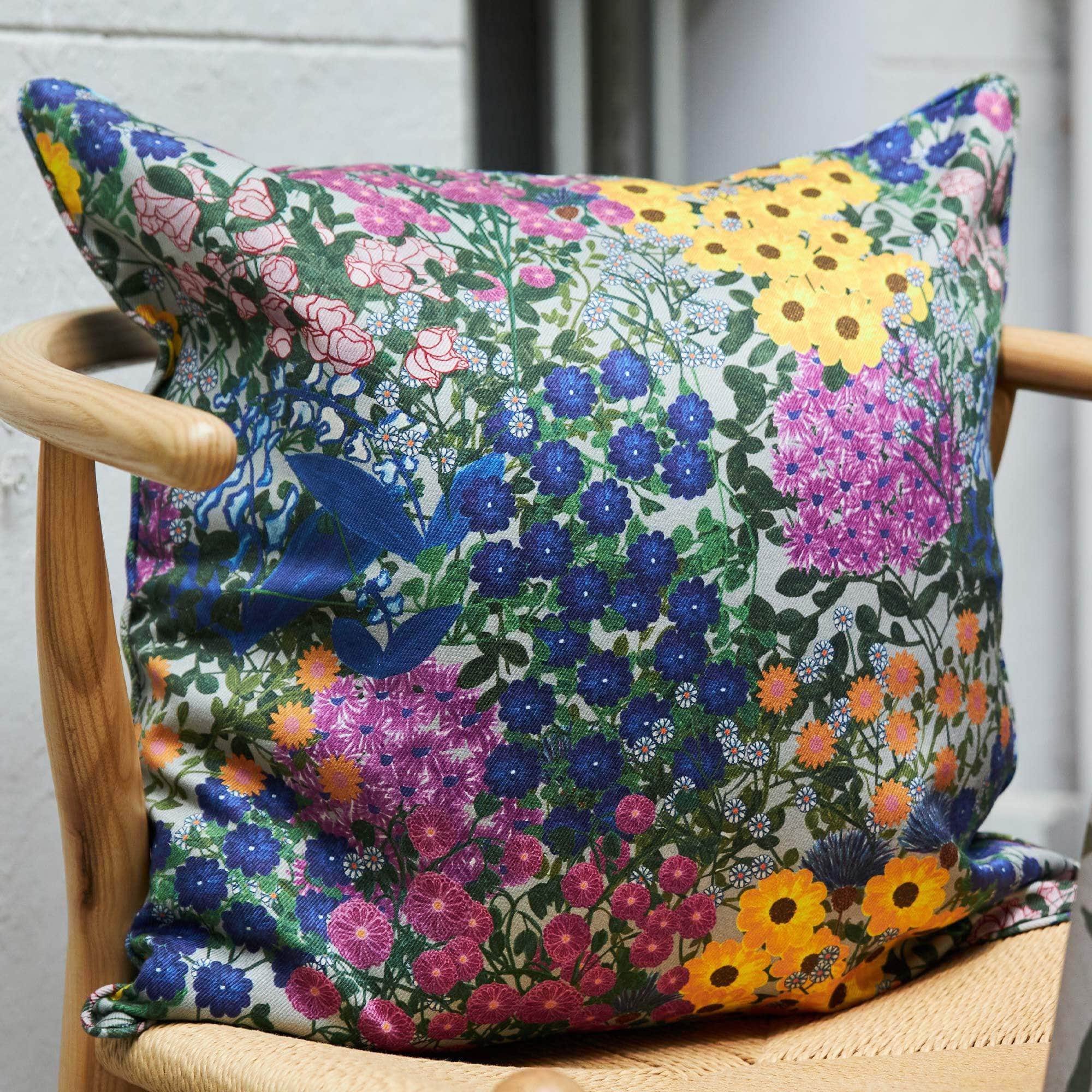 Pré Fleuri Square Cushion Cover