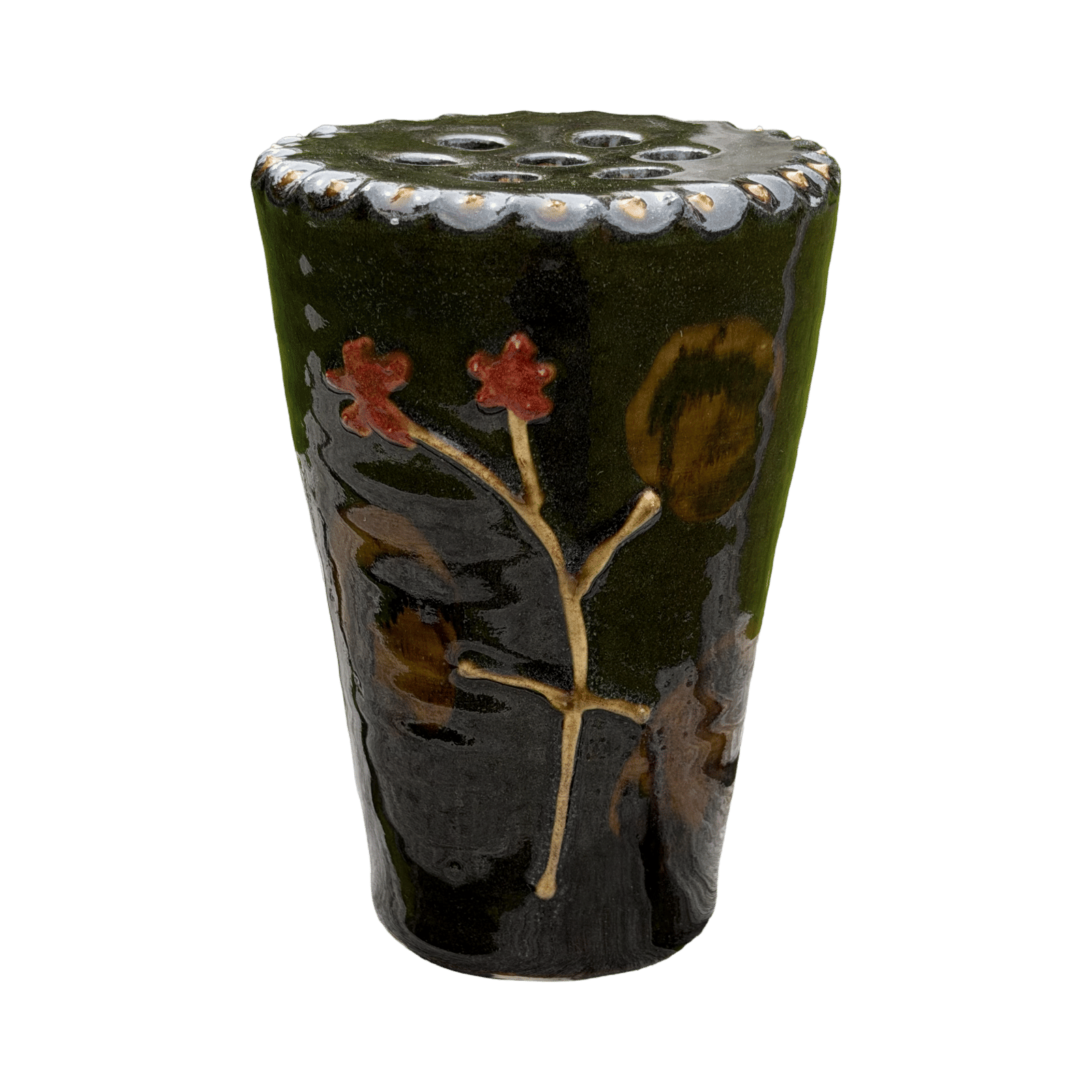 Pelargonium Vase - Black - #4