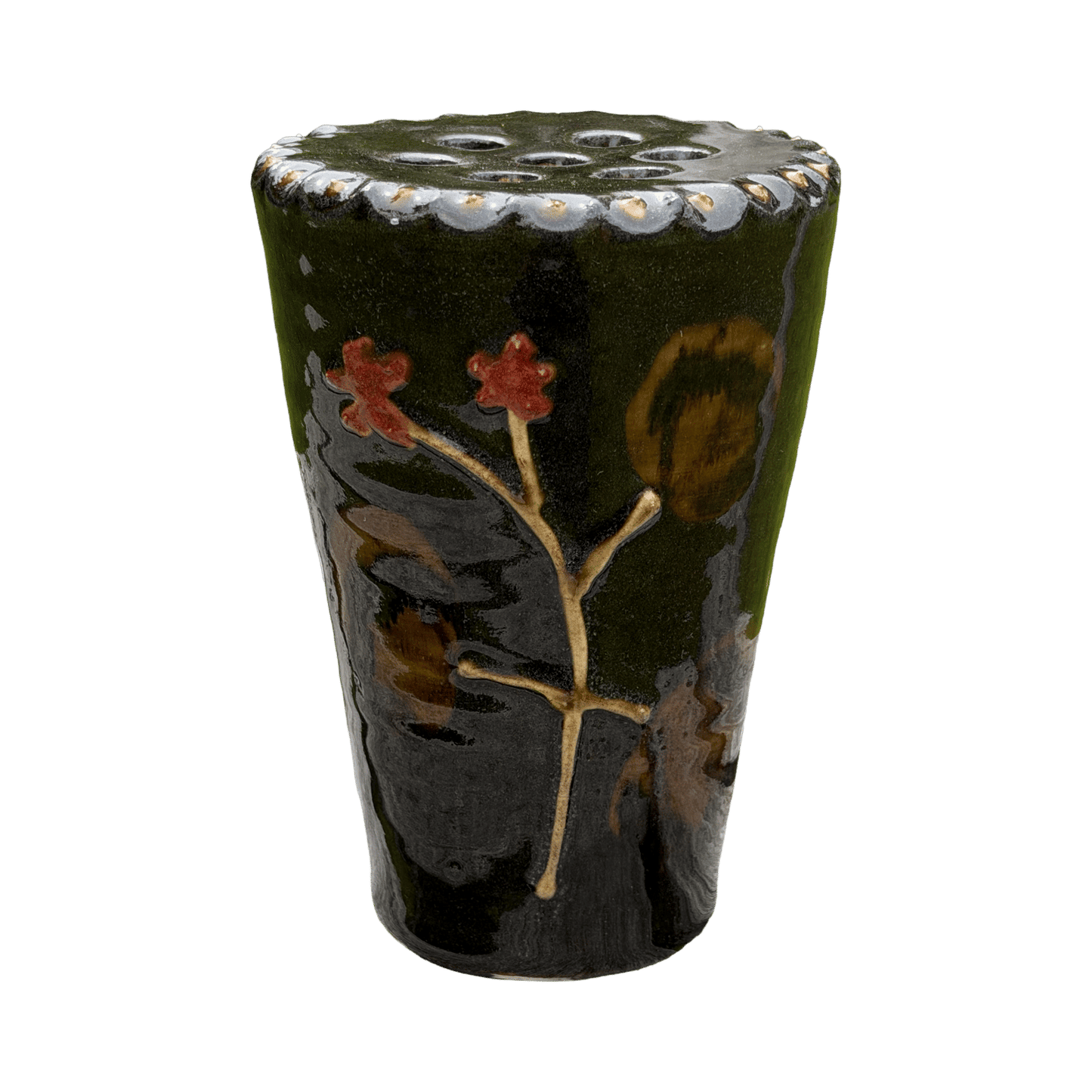 Pelargonium Vase - Black - #4