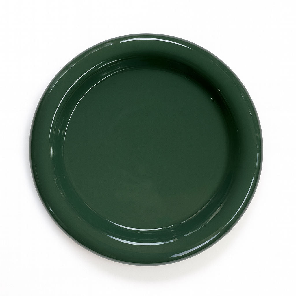 Tostadita Plate Big - Dark Green