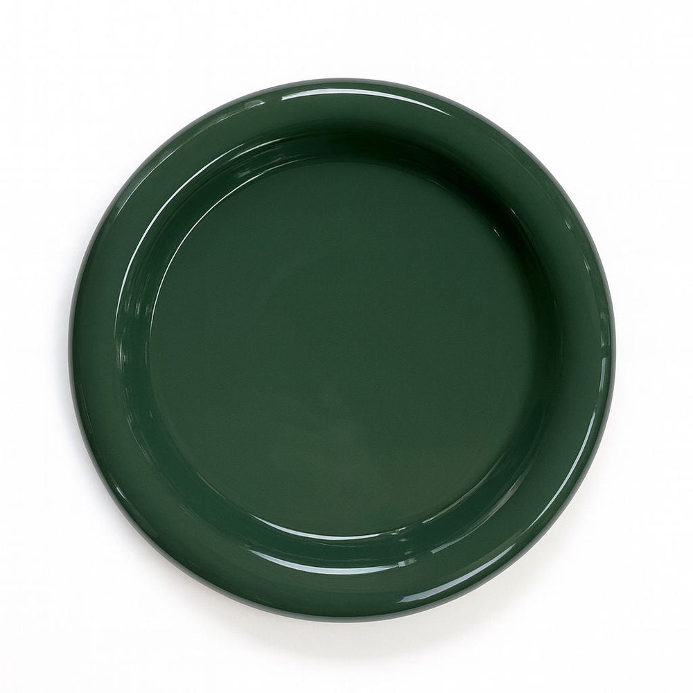 Tostadita Plate Big - Dark Green