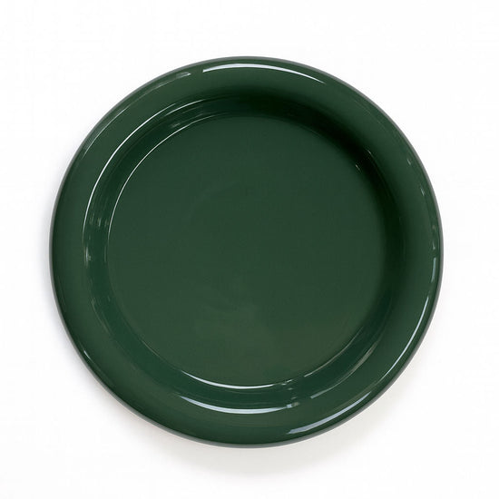 Tostadita Plate Big - Dark Green