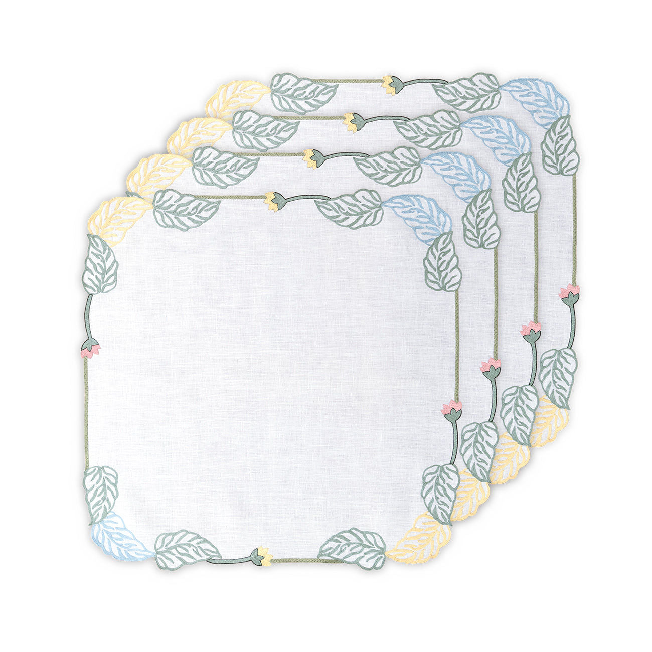 Embroidered Table Linen - Table Napkin (Set of 4)