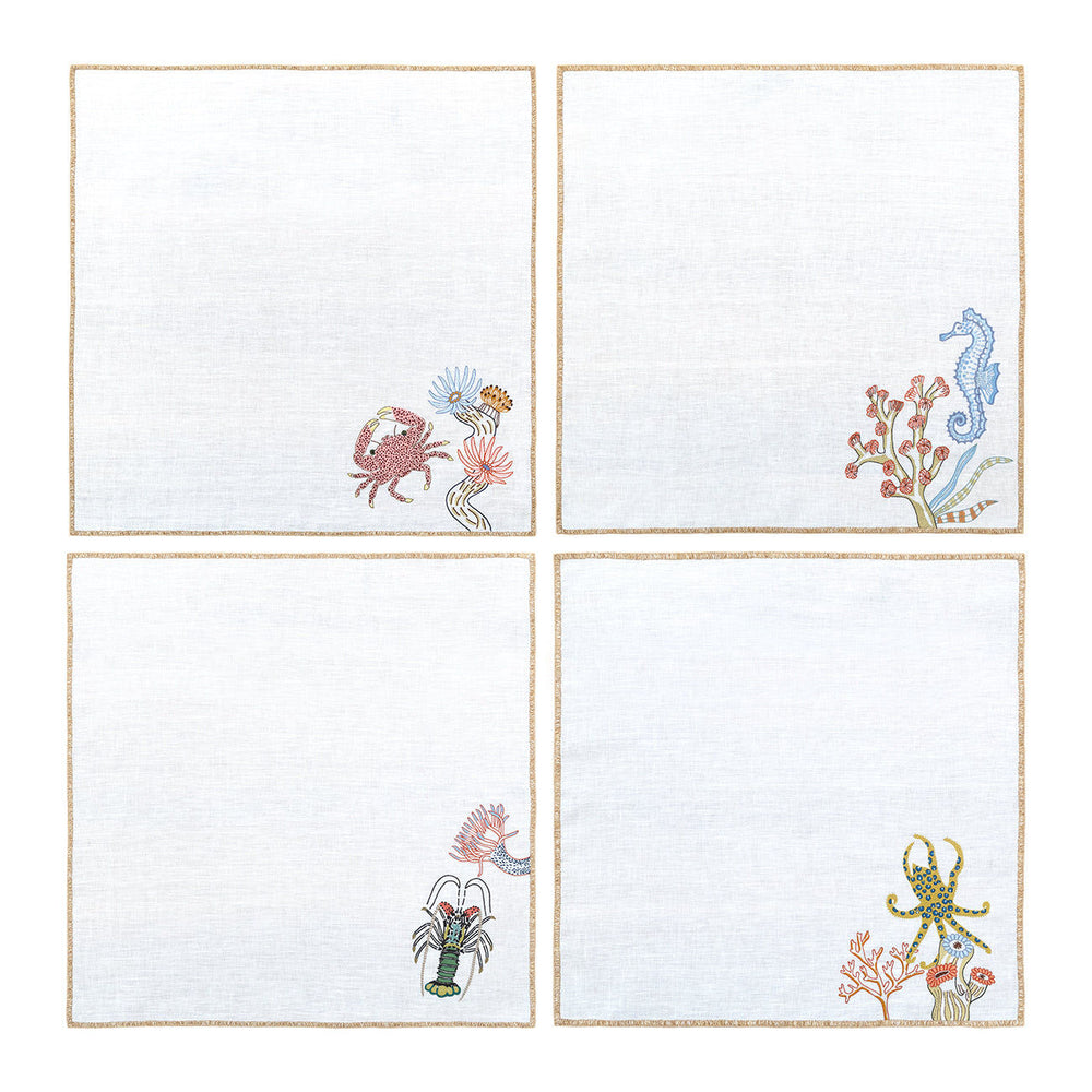 Marine Life - Table Napkin (Set of 4)
