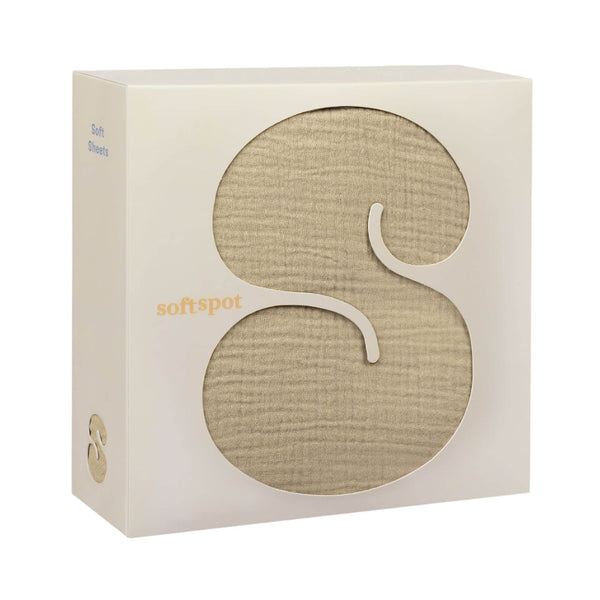 Soft Crib Sheet – Hojicha