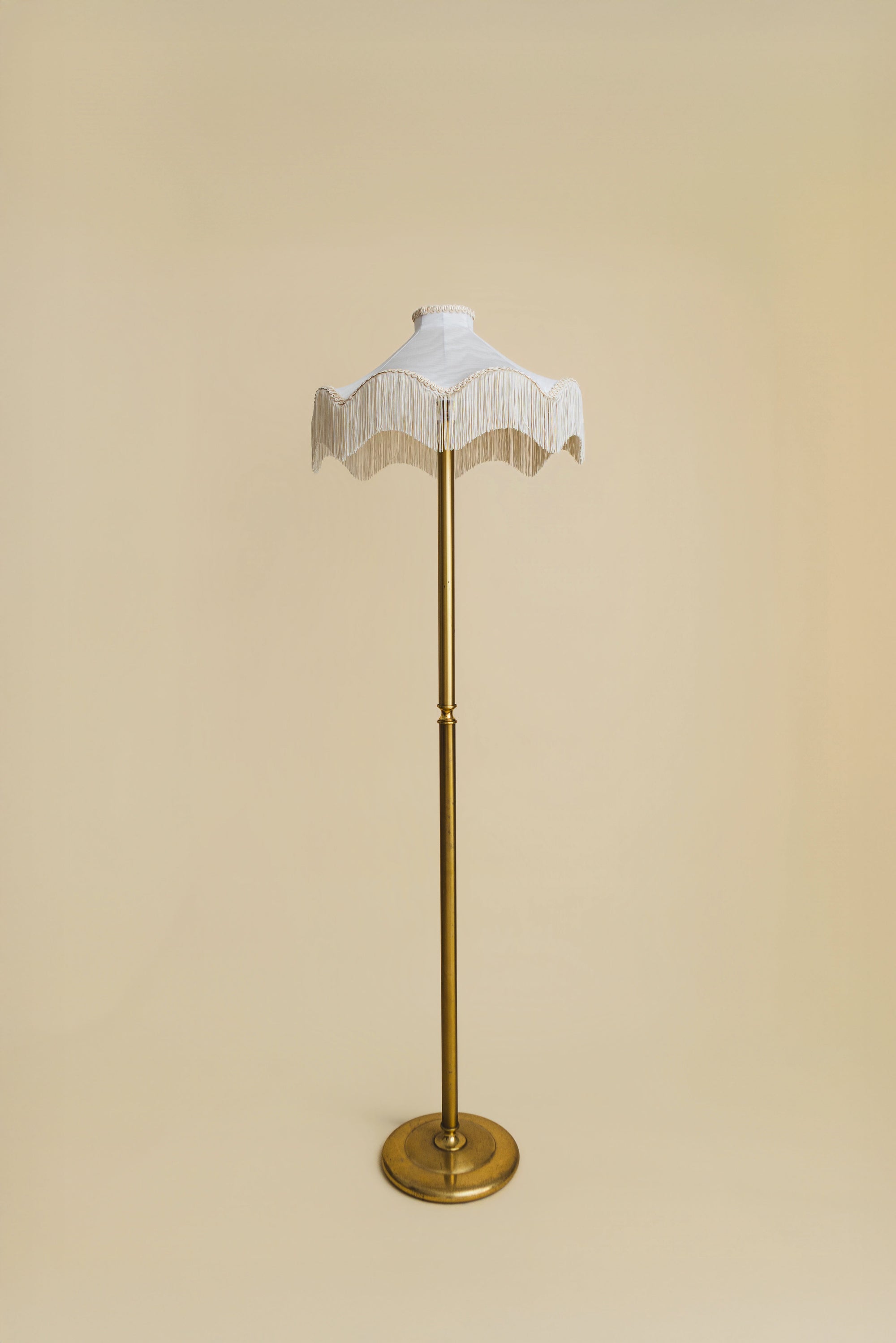 The Daisy Moiré Lampshade - Pearl