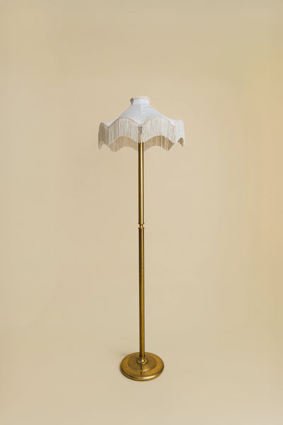 The Daisy Moiré Lampshade - Pearl