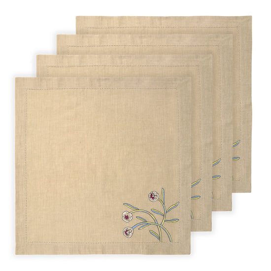 Watercolor Bloom - Table Napkin (Set of 4)
