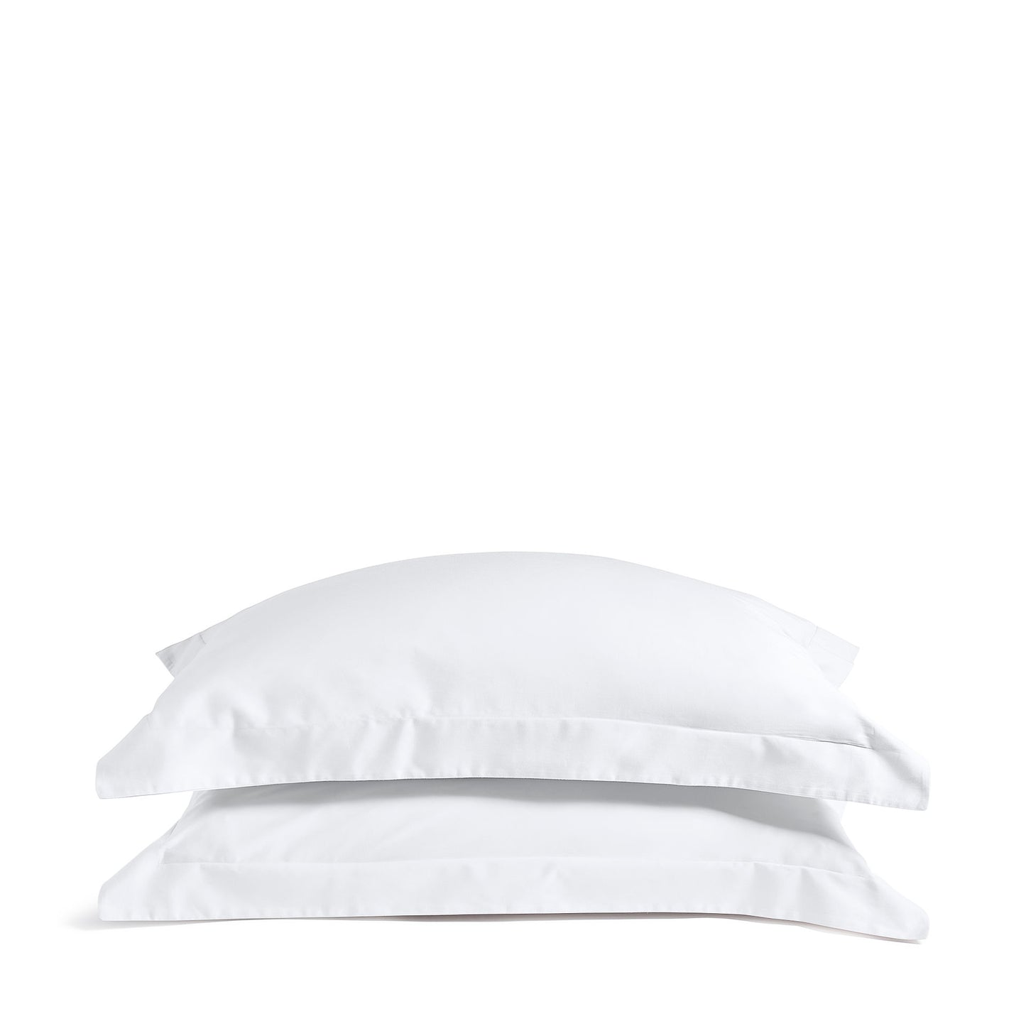 Luxury Organic White Edged Pillowcases