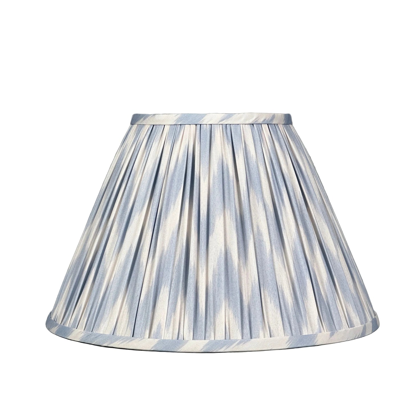 Lampshade Ikat Azure Large