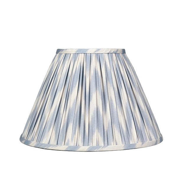 Lampshade Ikat Azure Large