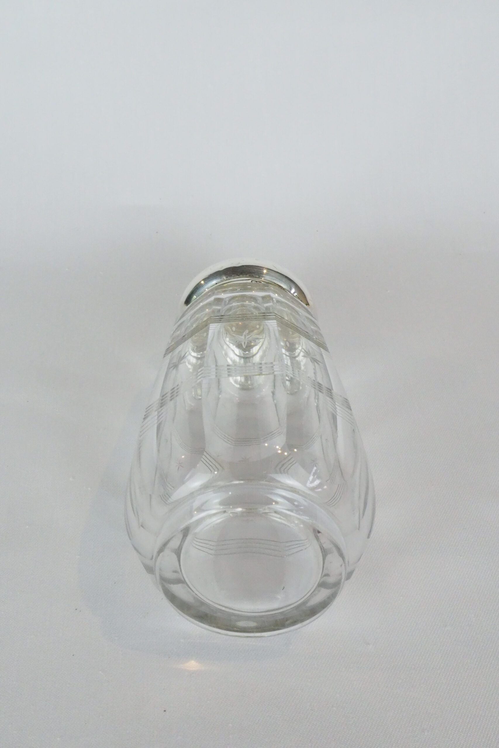 Silver and Glass Sugar Shaker