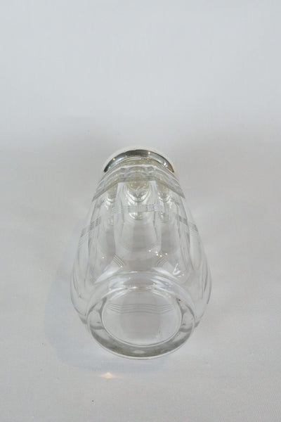 Silver and Glass Sugar Shaker