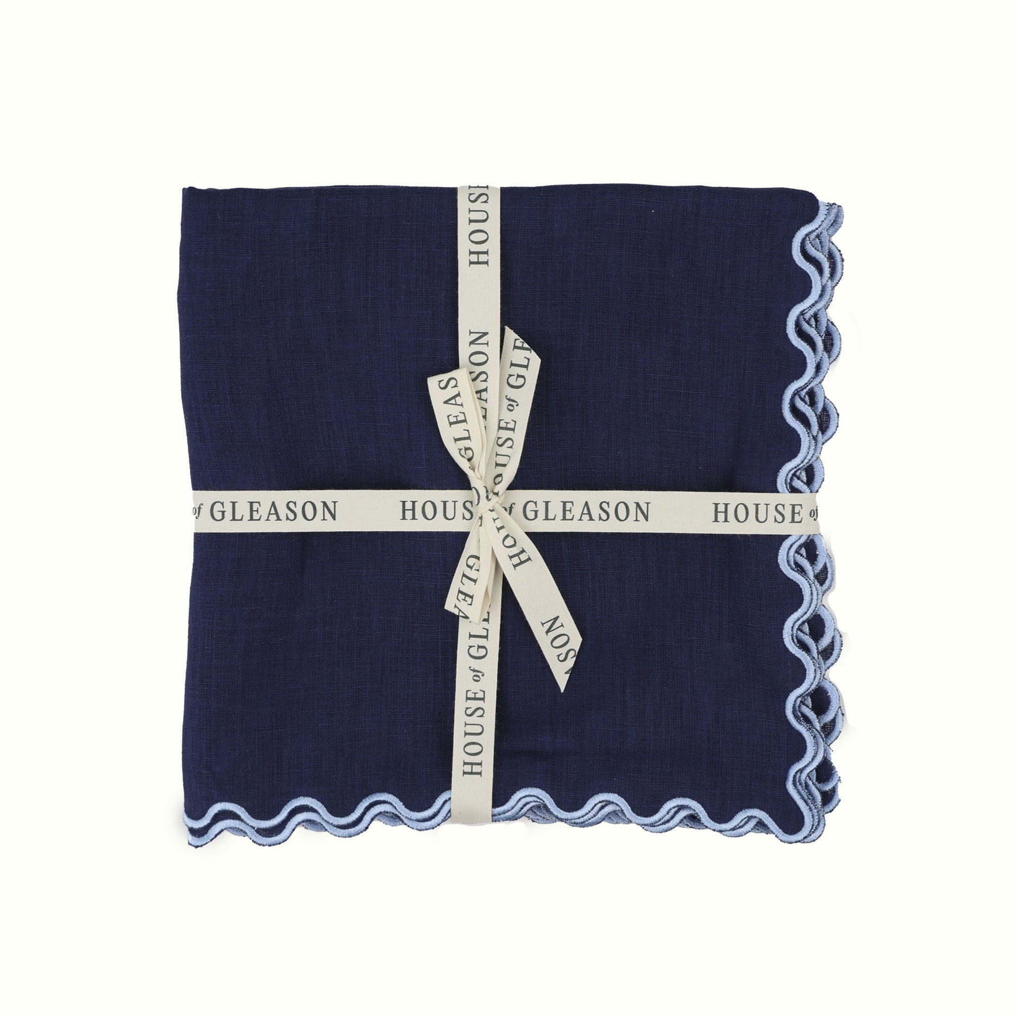 The Vivienne Dinner Napkins - Navy