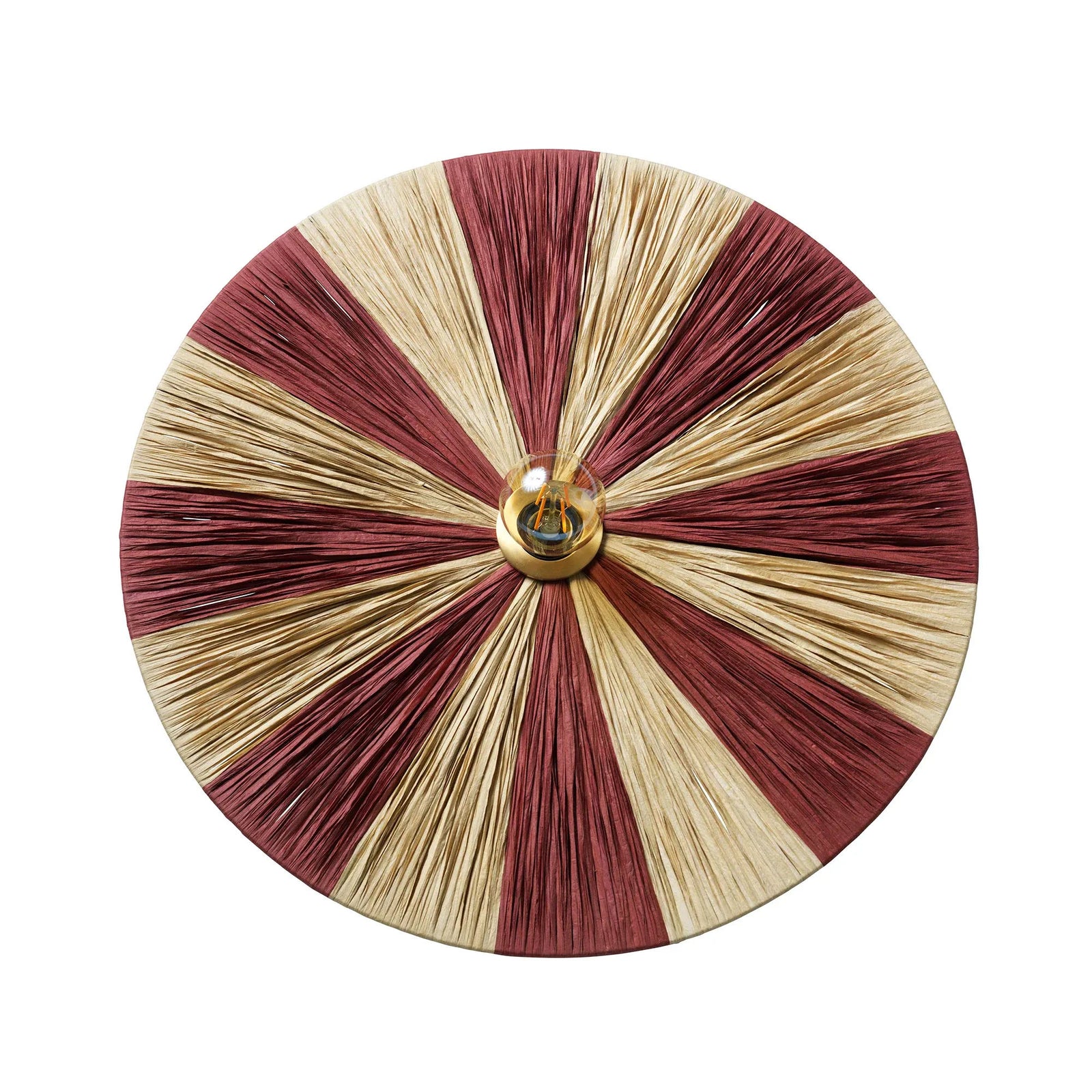 Dott Stripes Wall Lamp - Wine