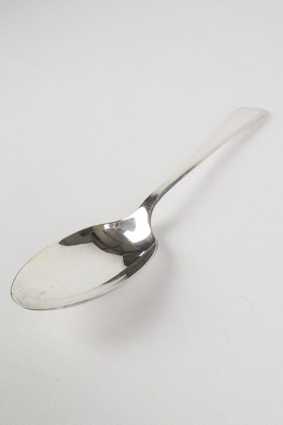 Antique Silver Plate Serving Spoon