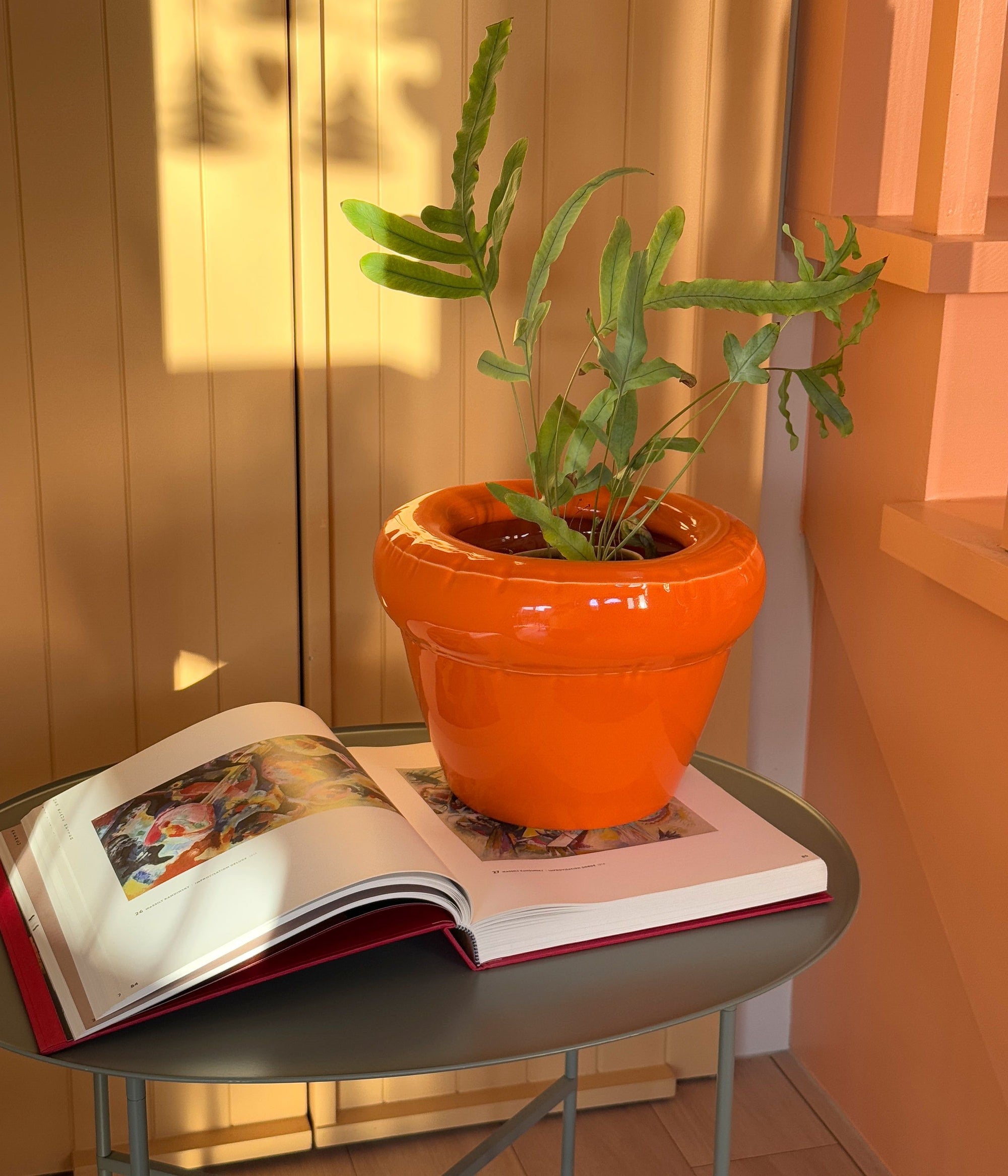 Planter 'PIERRE' Carrot Gloss