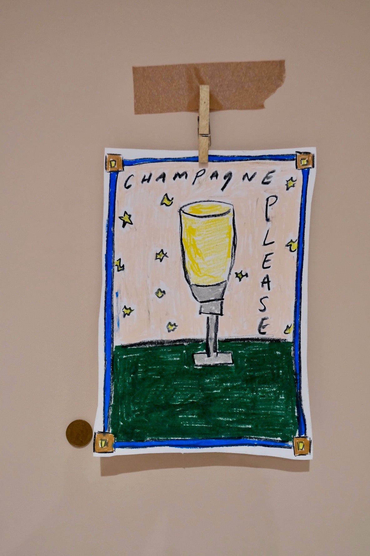 Champagne Please Artwork-