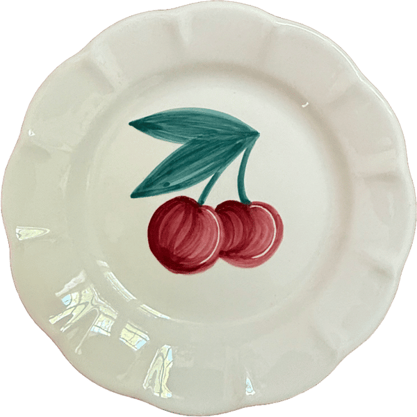 Cherry Mercato Plate - 16 cm