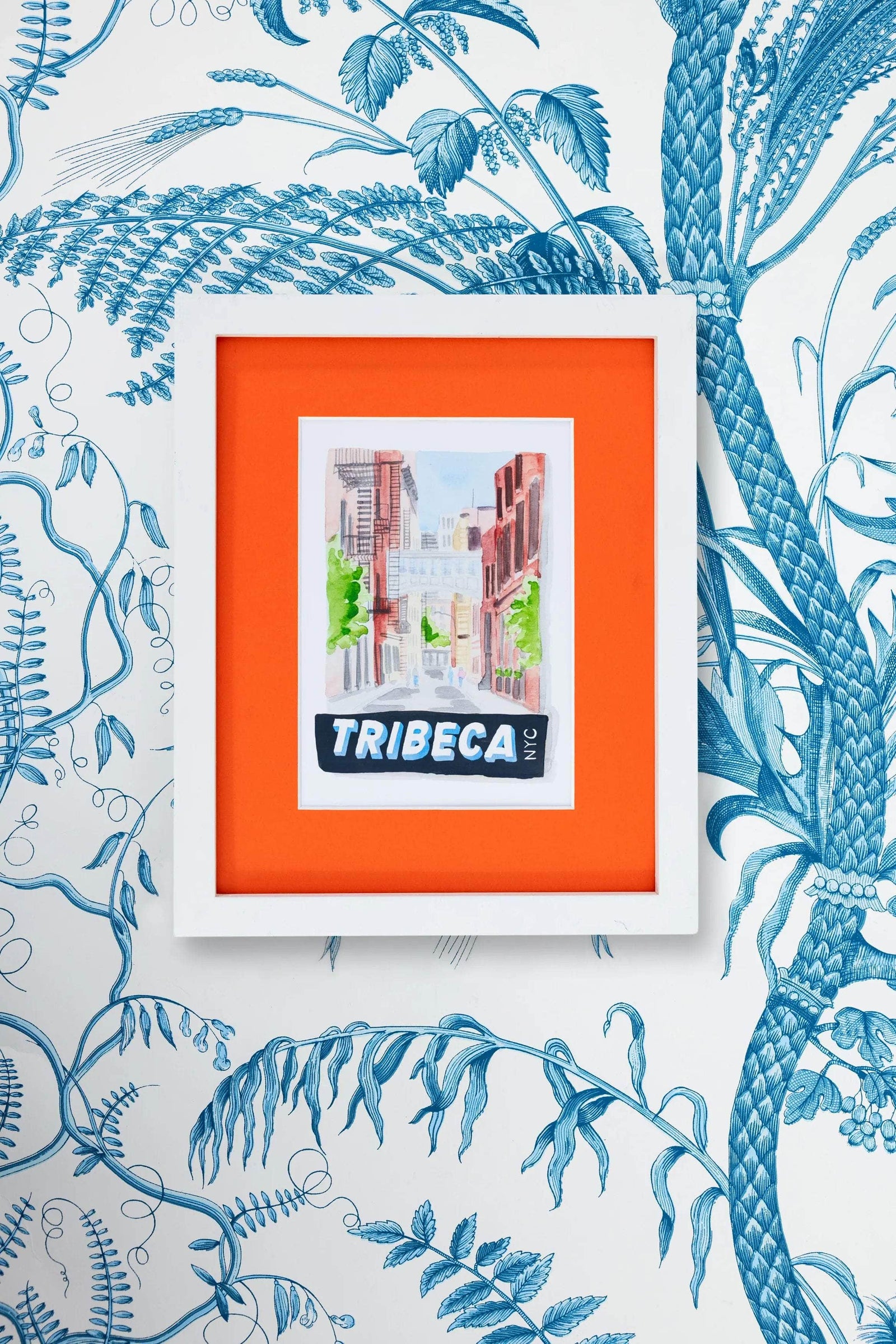 Tribeca NYC Matchbook Wall Art Print