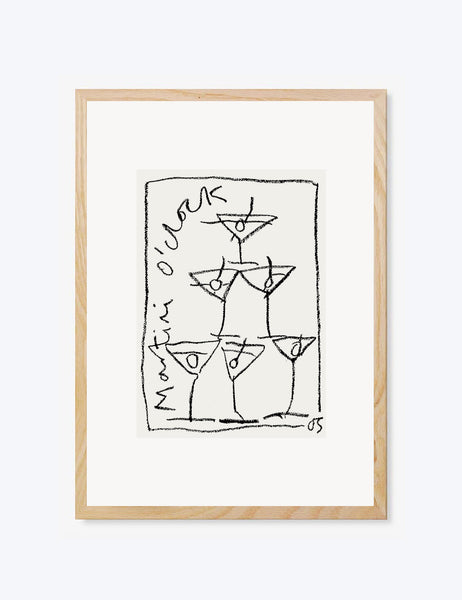 Martini Tower Print