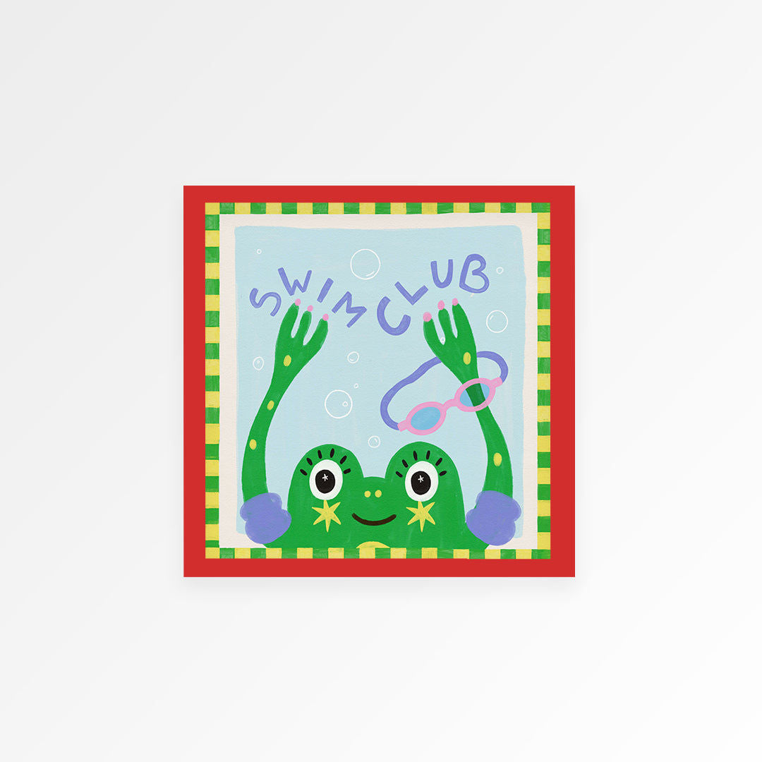 Swim Club Kids Print