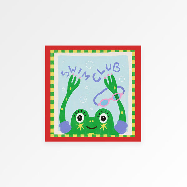 Swim Club Kids Print