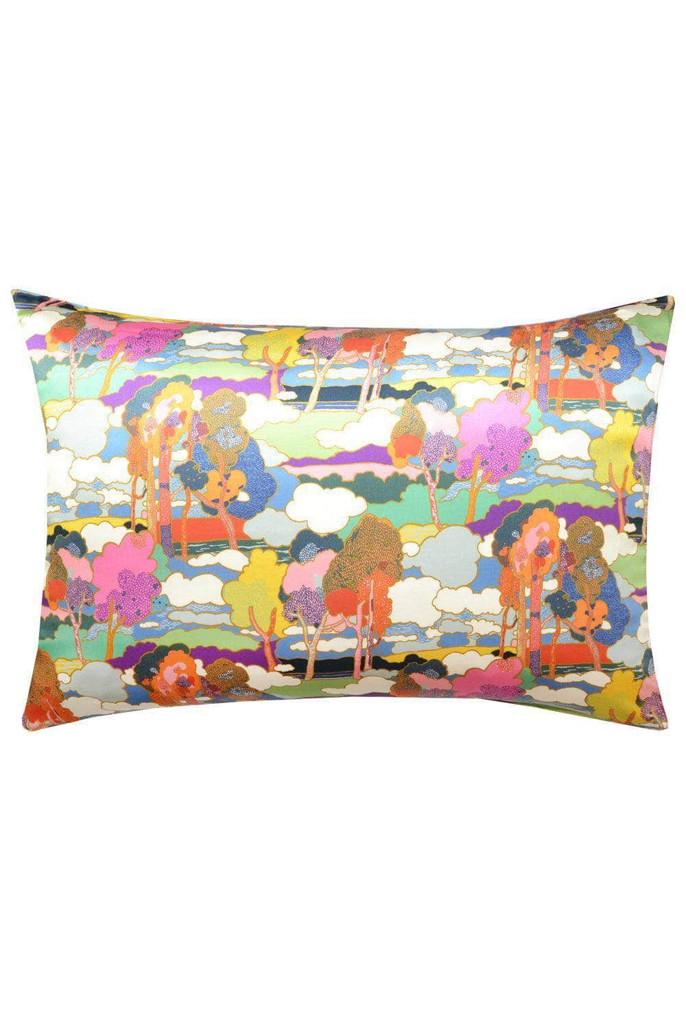 Silk Pillowcase Made With Liberty Fabric Prospect Road