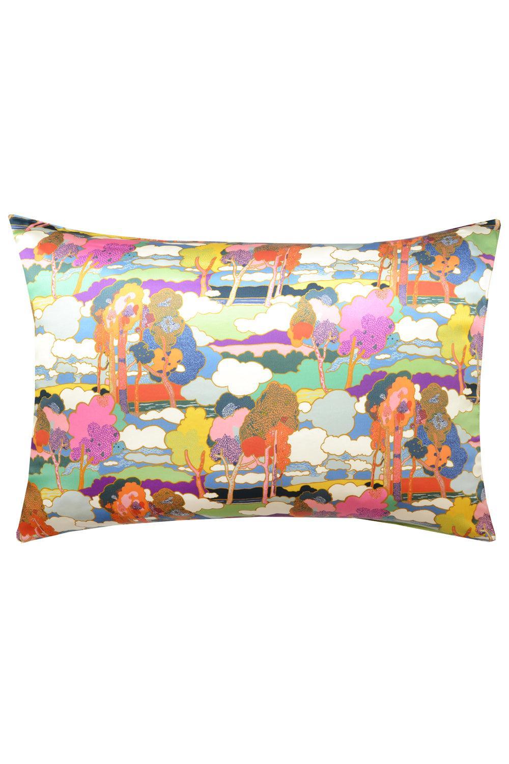 Silk Pillowcase Made With Liberty Fabric Prospect Road