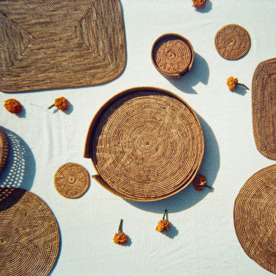 Lifetime Handwoven Atta Grass Basket