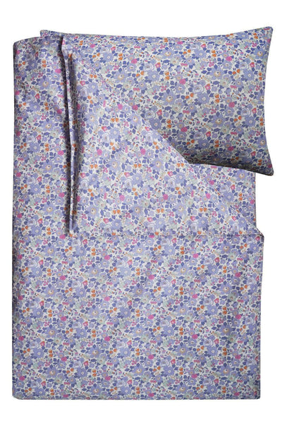 Bedding Made With Liberty Fabric Betsy Lavender Blue