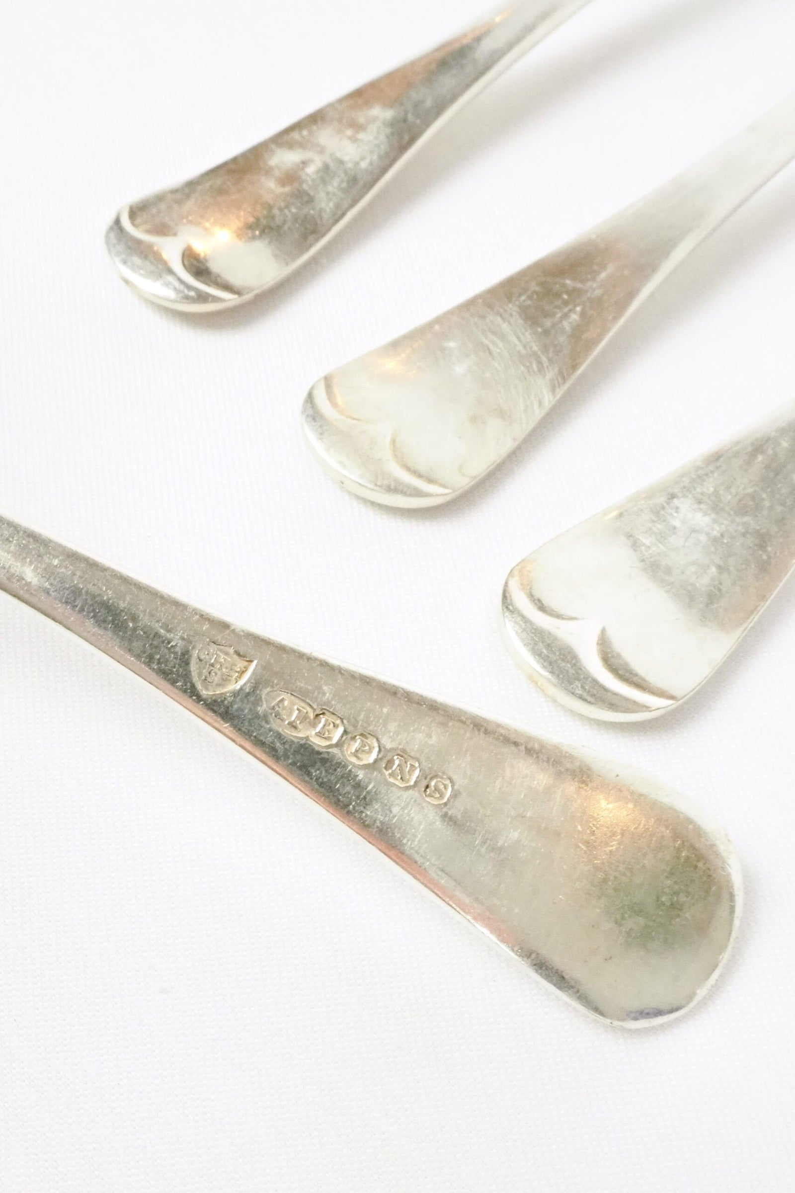 4 Antique Silver Plate Forks