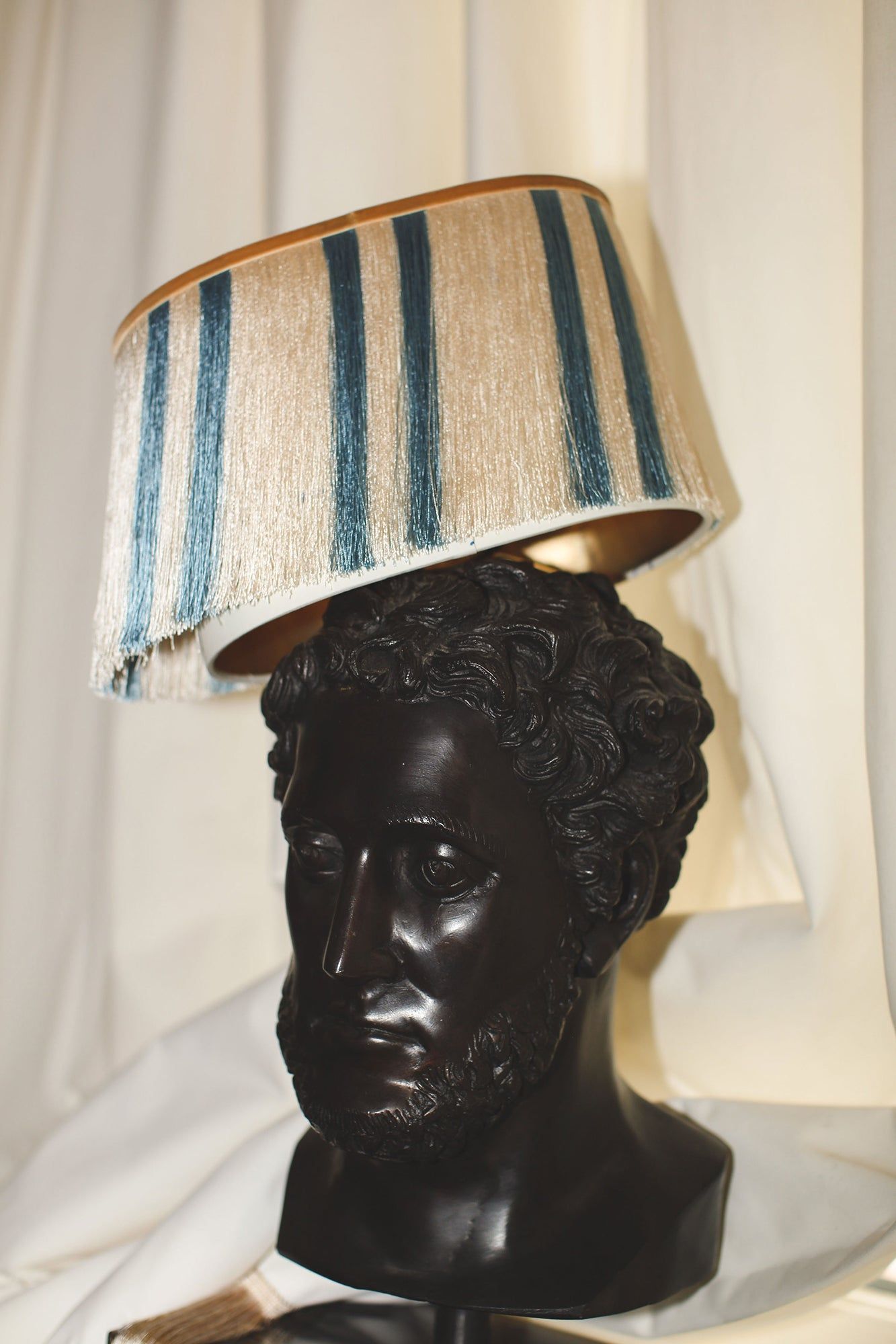 Palais x Hôtel Magique Lampshade Ava Light Blue