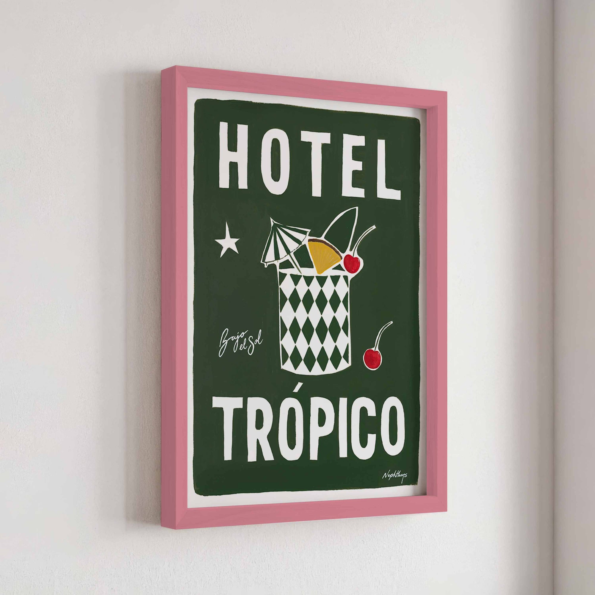Hotel Tropico Print