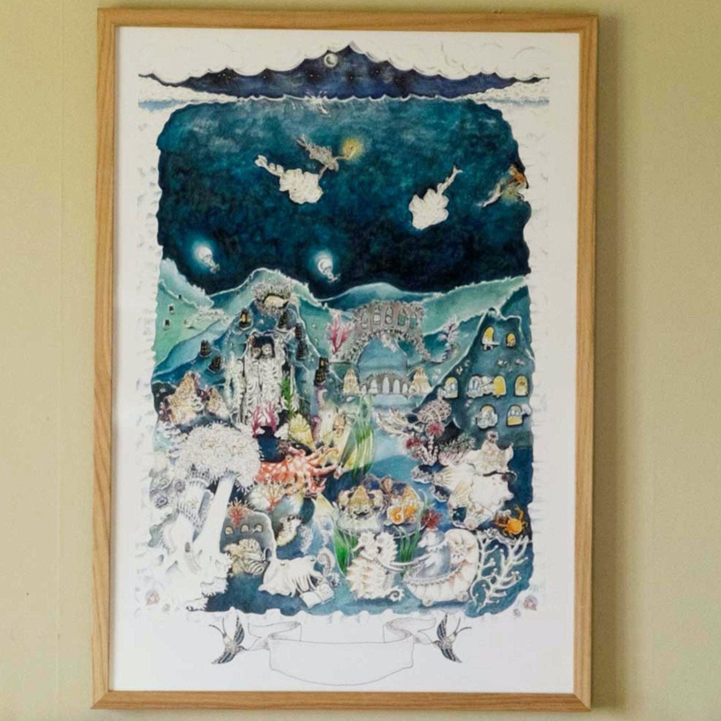 'The Legends of the Sea at Night' - Fine Art Print