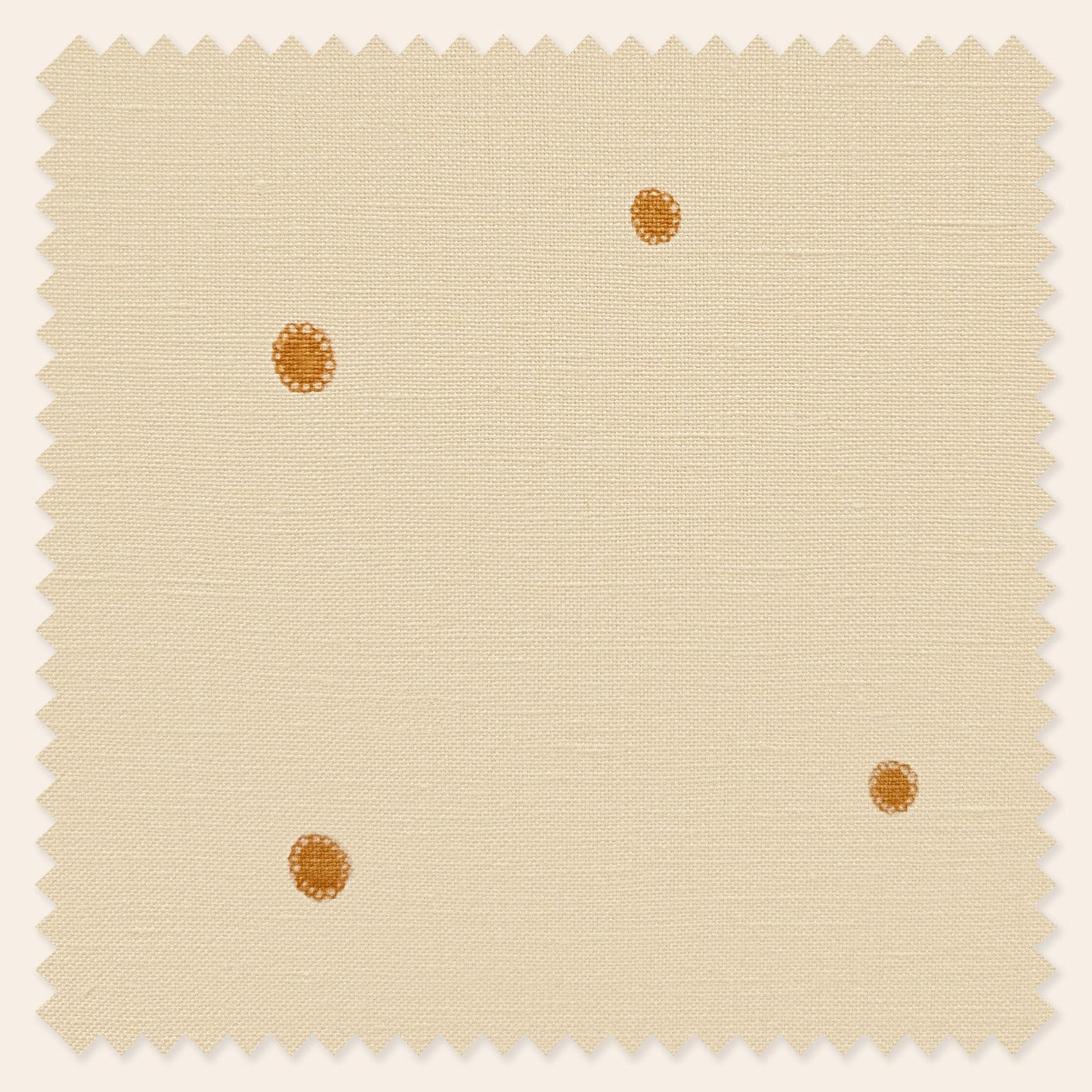 Dolce Daisies Fabric, Limoncello, Sample