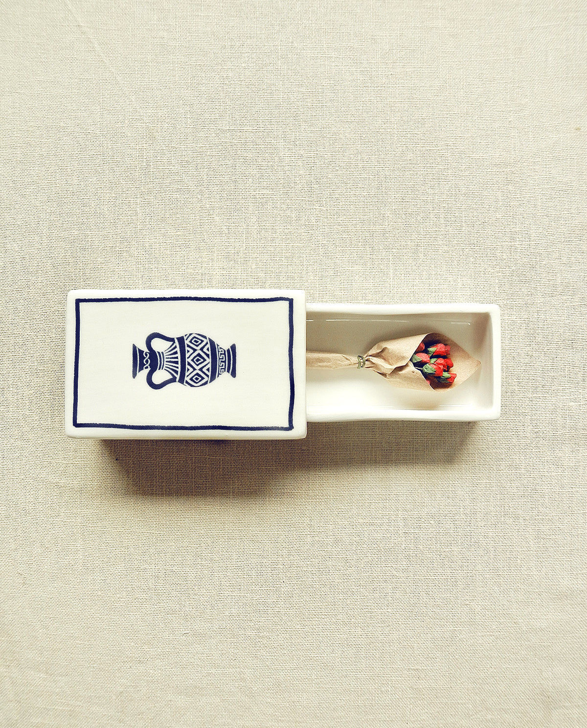 ‘Amphora’ Ceramic Matchbox