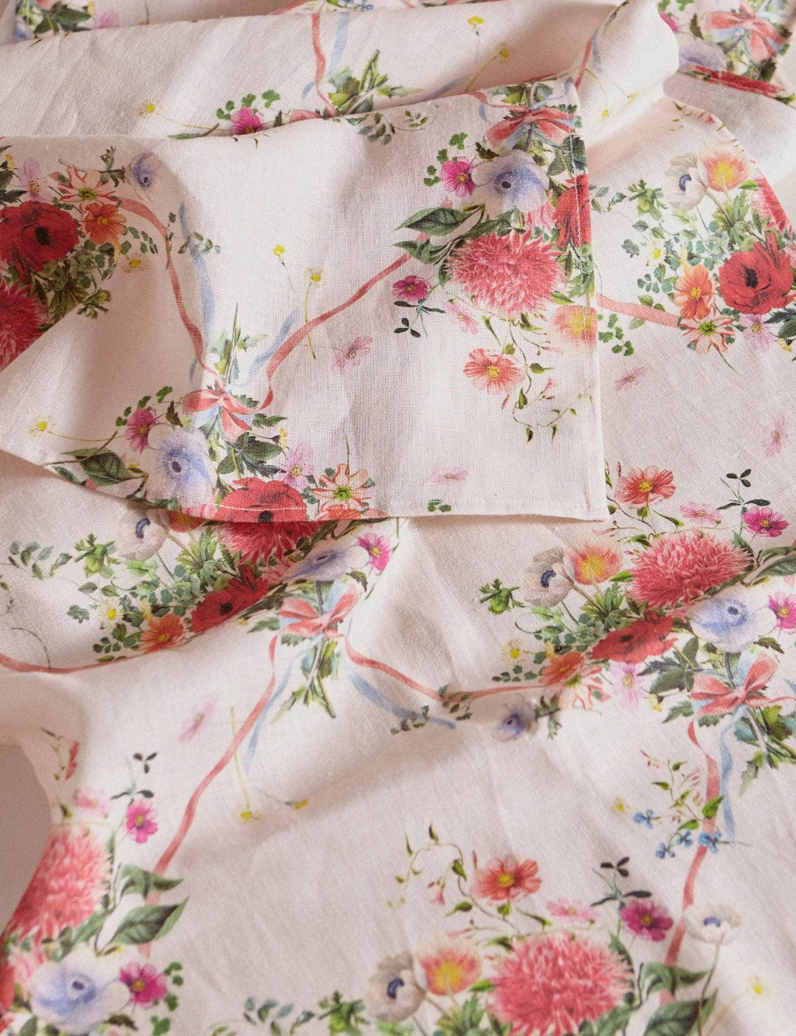 Garden Bouquet Linen Napkin