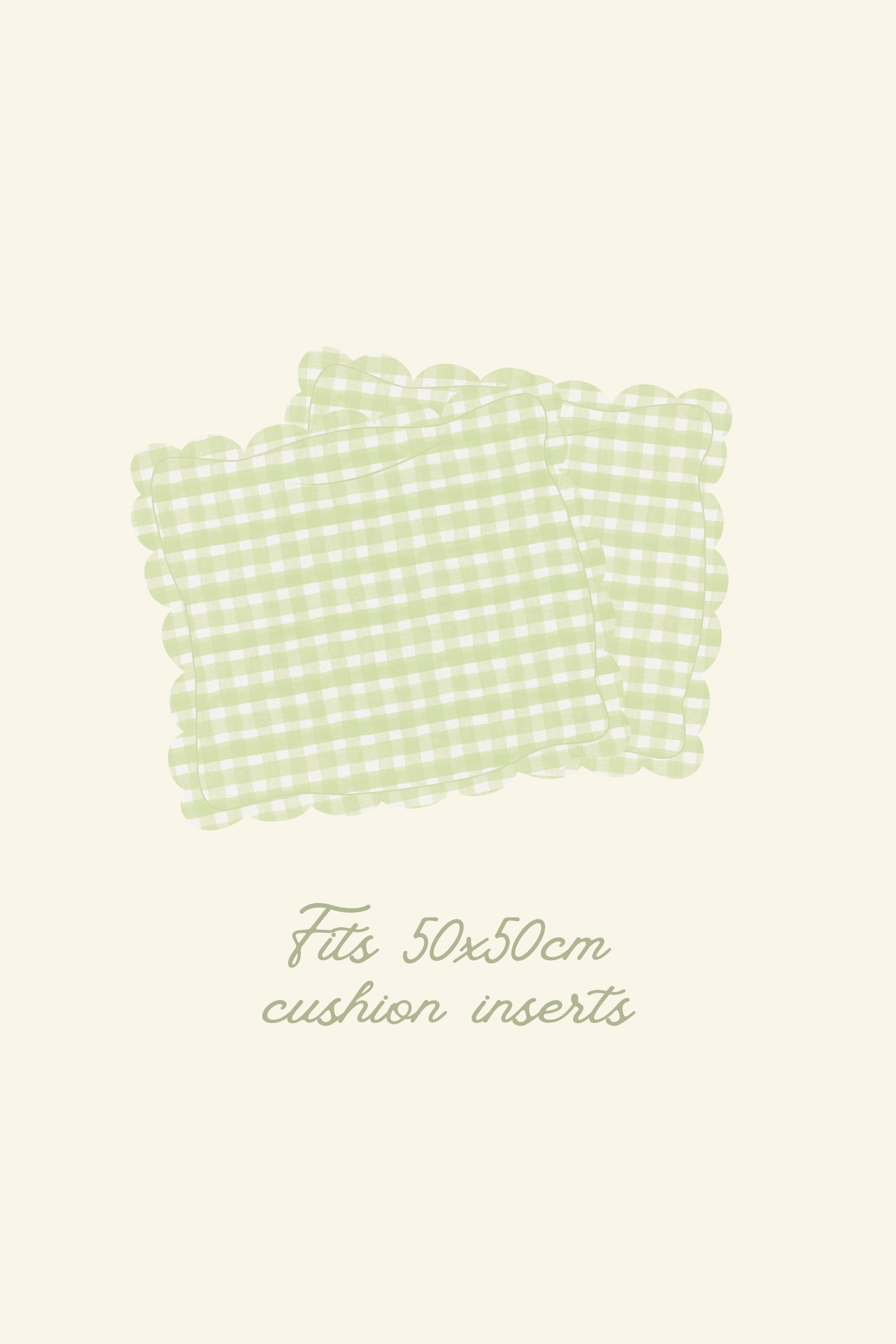 Soft Petal Cushion Covers (Set of 2) – Pistachio