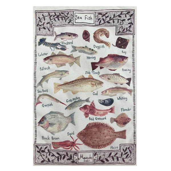 Fish Tea Towel