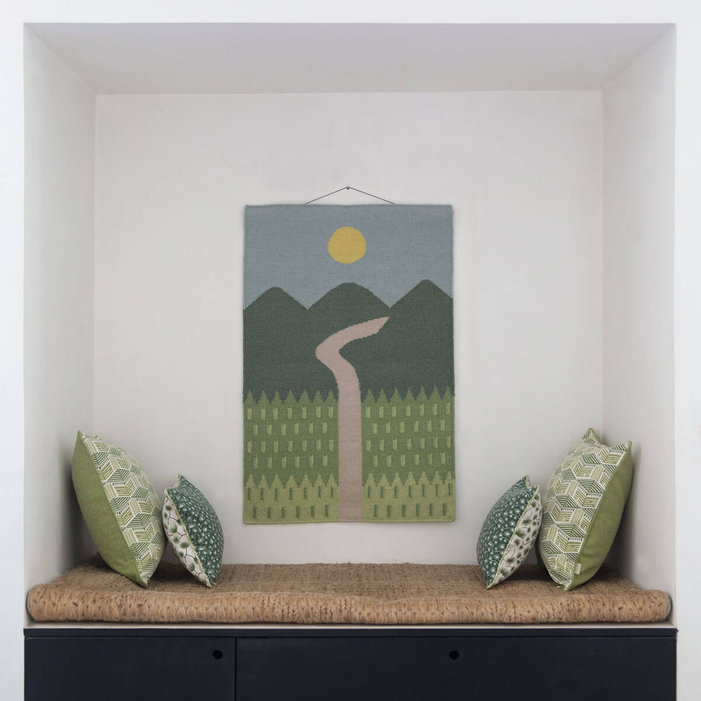 Fields Journey Woven Wall Hanging