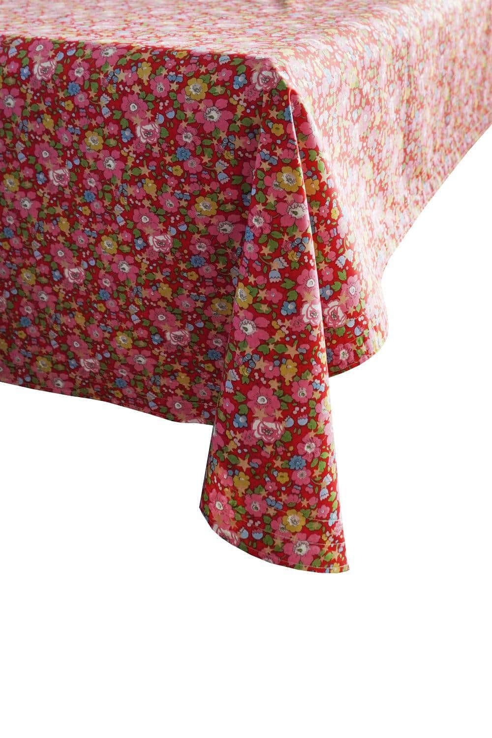 Reversible Tablecloth made with Liberty Fabric BETSY STAR & CAPEL