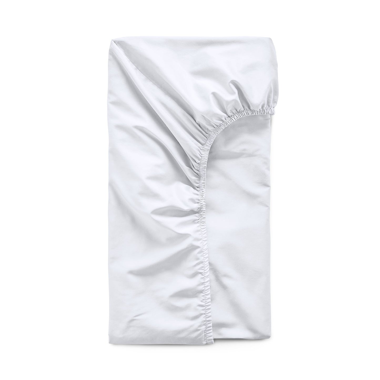 Luxury Organic Cotton White Perfect Fitted Sheet