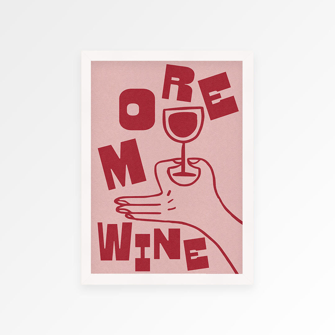 More Wine Print