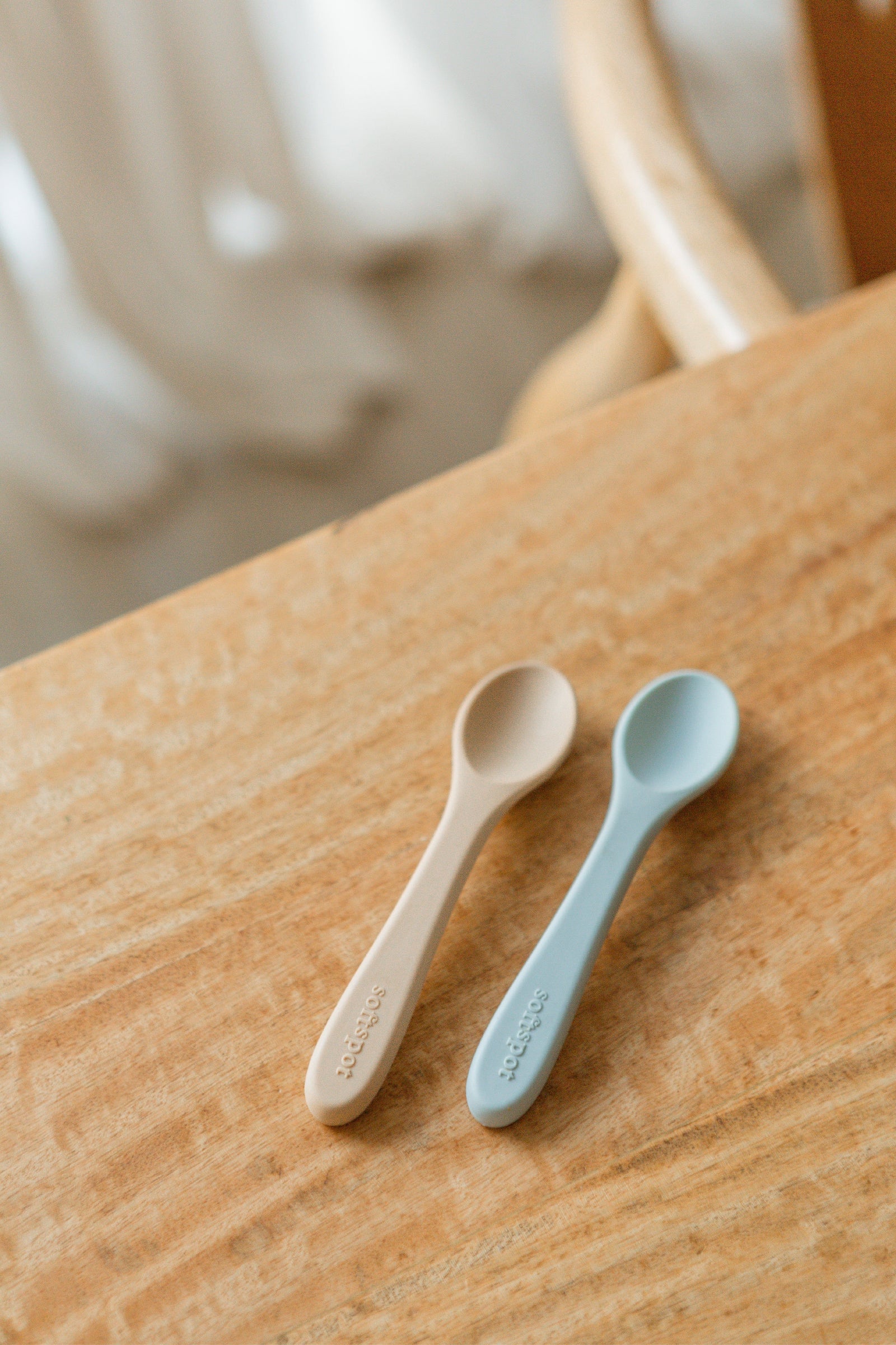 Soft Baby Spoons – Bubble & Bean