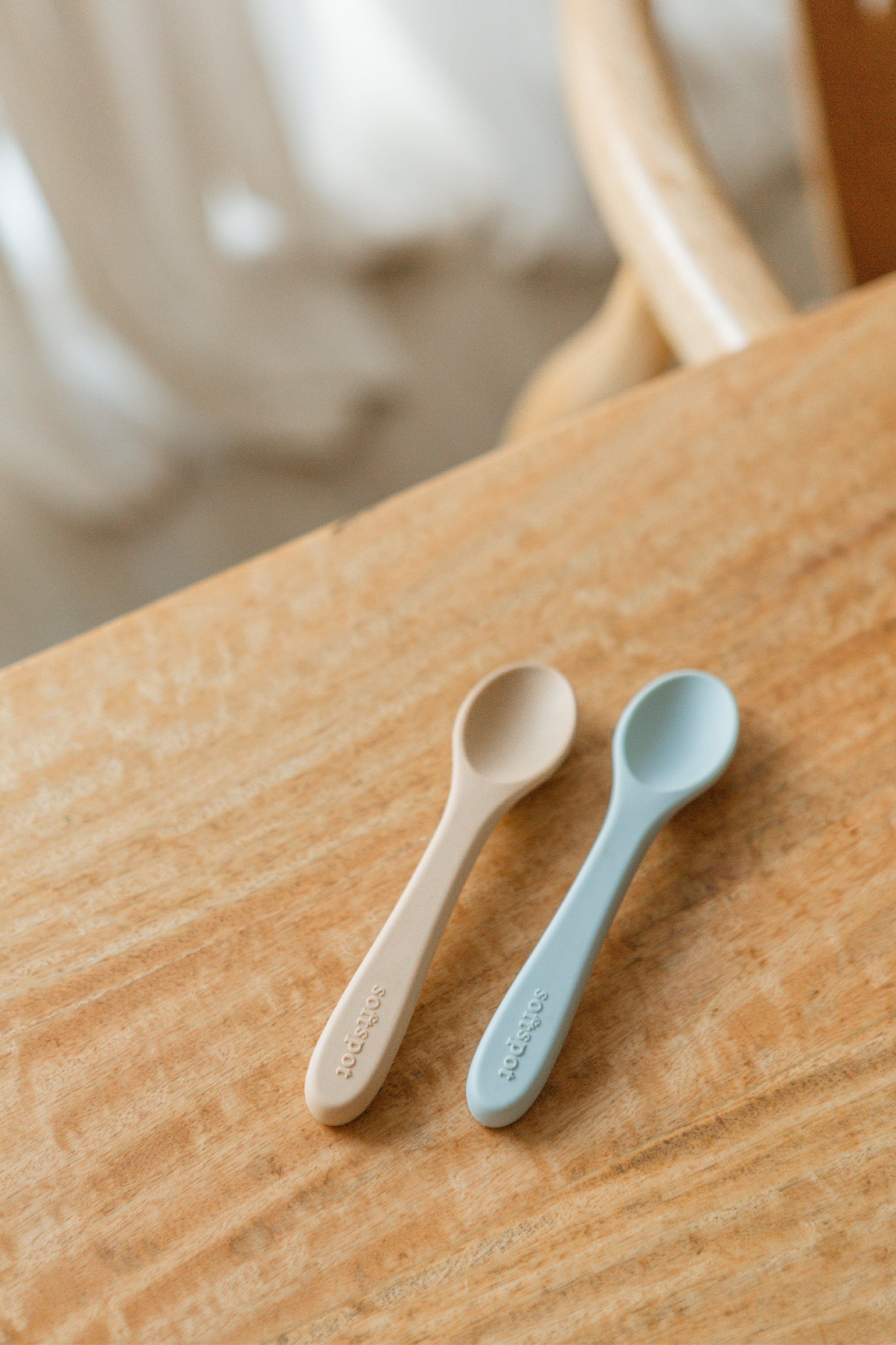 Soft Baby Spoons – Bubble & Bean