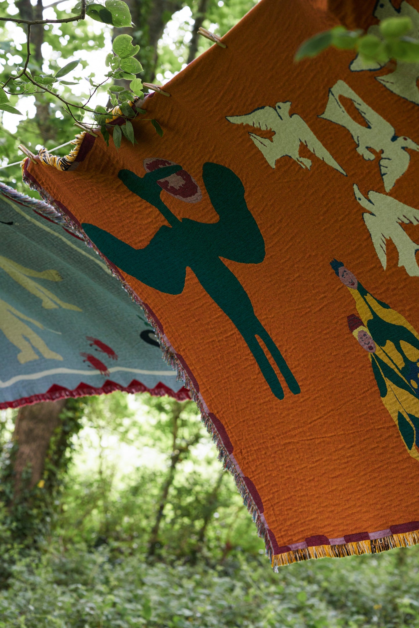Asaf O’donis Throw Blanket