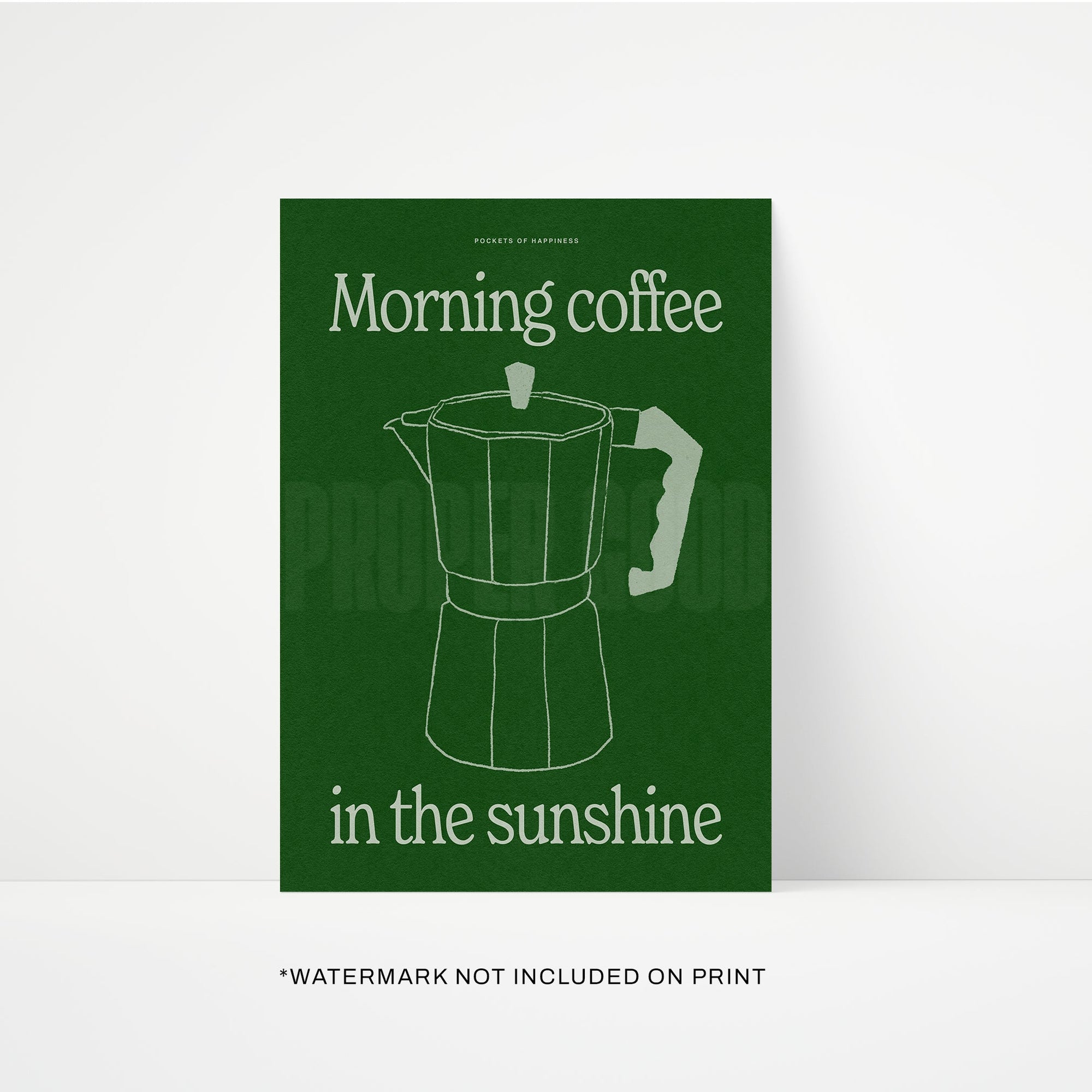 Morning Coffee Print
