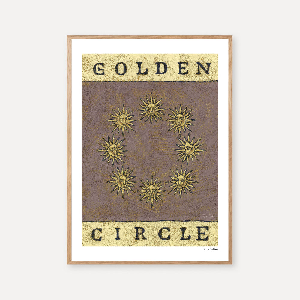 Golden Circle - Sunny Fine Art Print