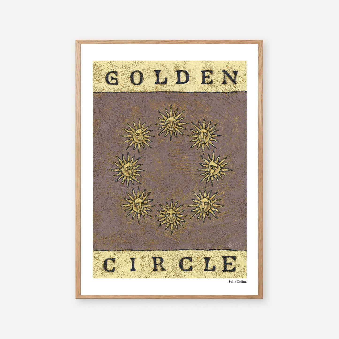 Golden Circle - Sunny Fine Art Print